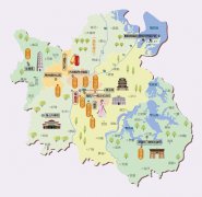 江西省南昌市旅游地图高清版