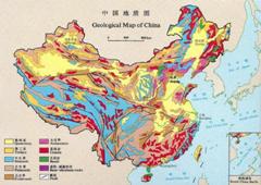  中国地质图 