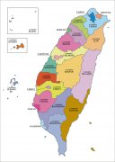 台湾政区图