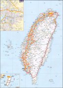 台湾交通地图最新版