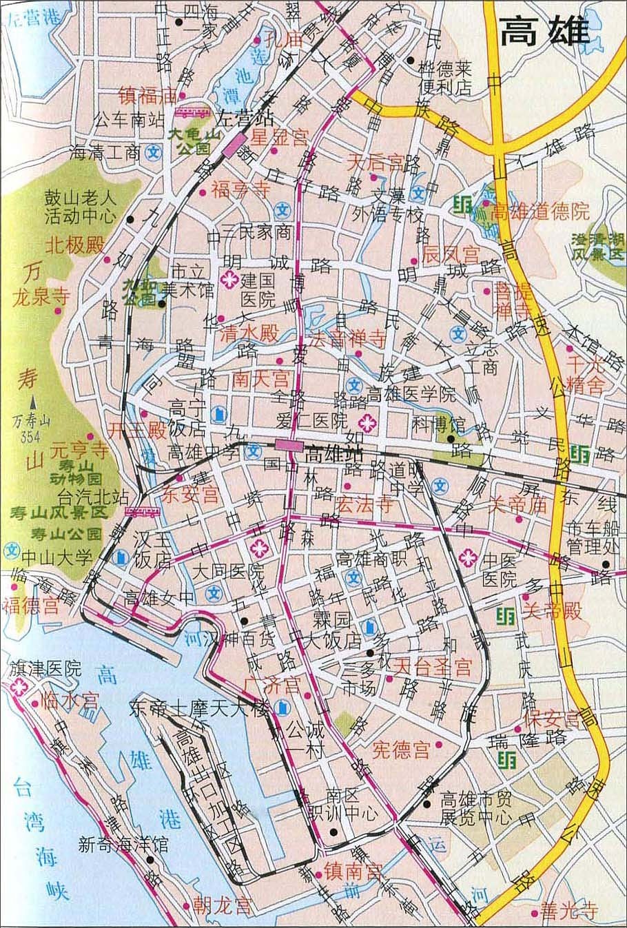 高雄市区地图