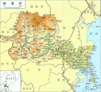 朝鲜永兴郡地图