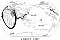波斯湾石油外运航线图