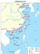 中国海洋渔业分布图