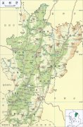 韩国抱川郡地图韩文版