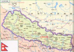 尼泊尔高清版地图