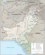巴基斯坦矿产分布图