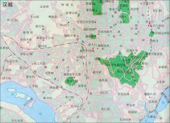 韩国汉城(首尔)地图
