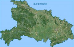 湖北卫星地图
