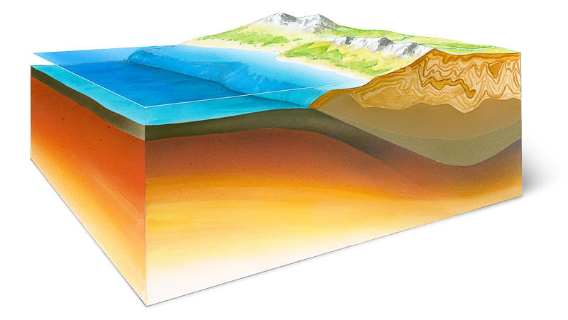 地壳是地球最外面的一层岩石圈，主要由各种硅酸盐组成