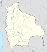玻利维亚空白地图