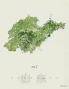 中国34省区高清3D地图