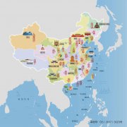 中国旅游地图高清版_附全国2021年最新5A景区名单