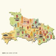  湖北省旅游地图高清版 