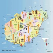  海南省旅游地图高清版 