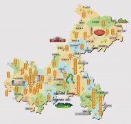  重庆市旅游地图高清版 