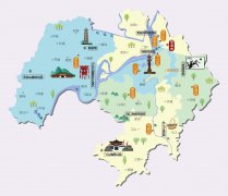 安徽省芜湖市旅游地图高清版
