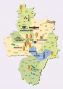 安徽省合肥市旅游地图高清版