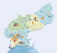 辽宁省锦州市旅游地图高清版