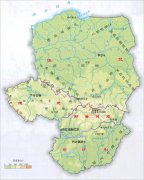 高清波兰捷克斯洛伐克匈牙利地形图