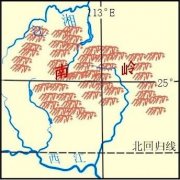 中国主要地形区－南岭