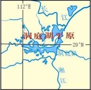 中国主要地形区－洞庭湖平原